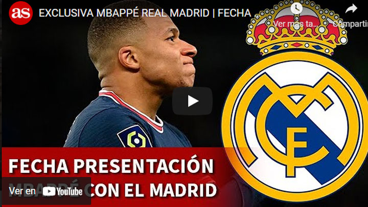 EXCLUSIVA: Fecha de presentación de MBAPPÉ en el Santiago Bernabéu (vídeo)